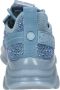 Steve Madden Maxilla dames sneaker. Licht blauw - Thumbnail 11