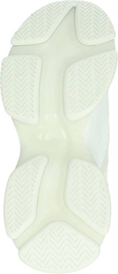 Steve Madden Witte Lage Top Mesh Sneakers White Dames - Foto 12