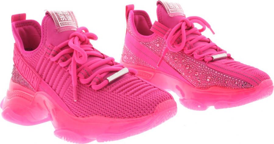 Steve Madden Dames Sneakers Maxilla-r Neon Pink Rose - Foto 10
