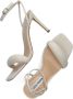 Steve Madden Sandalen met hoge hakken Beige Dames - Thumbnail 8