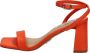 Steve Madden Hoge hiel sandalen Oranje Dames - Thumbnail 11