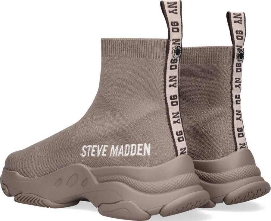 Steve Madden Master Hoge sneakers Dames Taupe