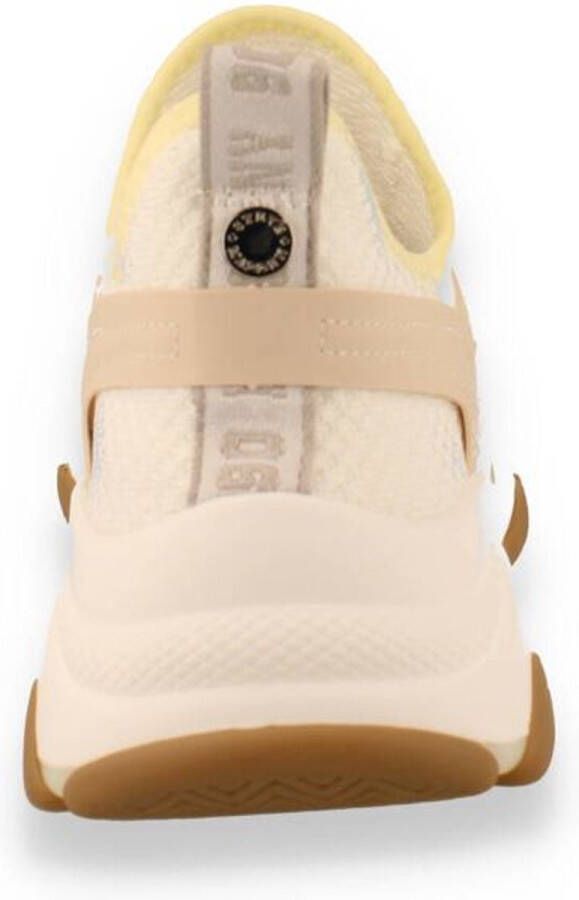 Steve Madden Match Dames Sneakers Wit Beige