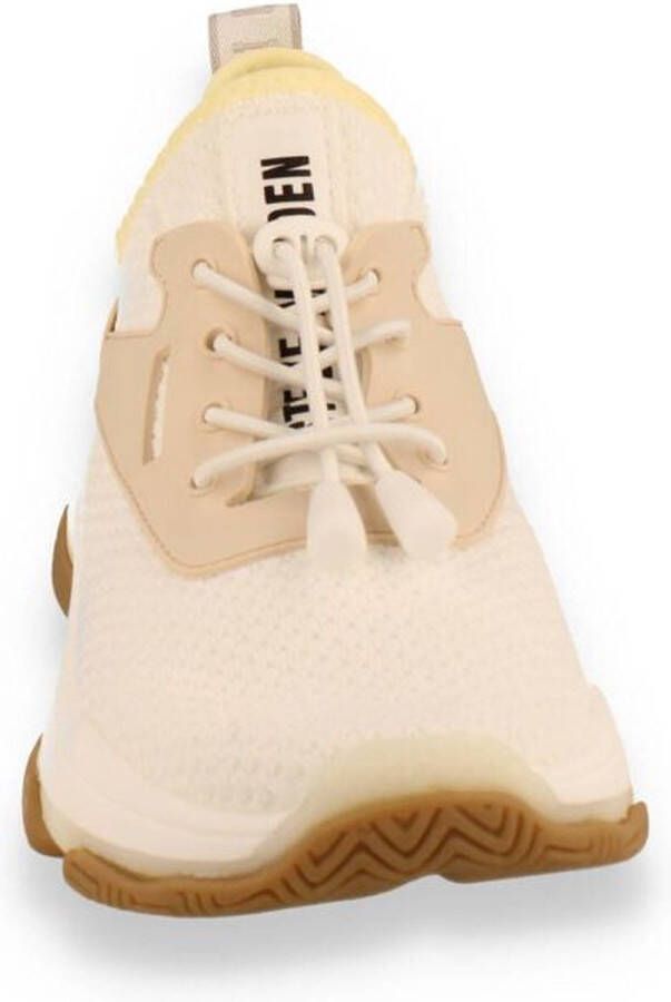 Steve Madden Match Dames Sneakers Wit Beige