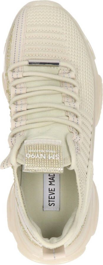 Steve Madden Maxilla dames sneaker. Ecru