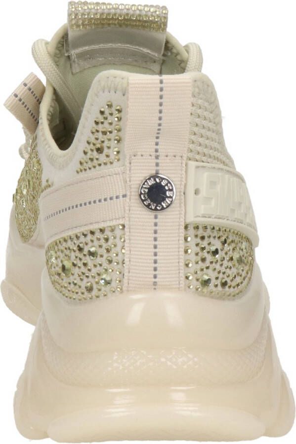 Steve Madden Maxilla dames sneaker. Ecru