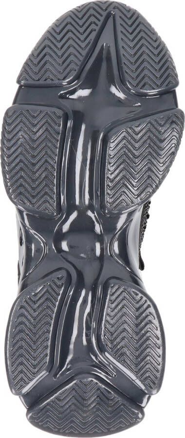 Steve Madden Maxilla dames sneaker. Zwart