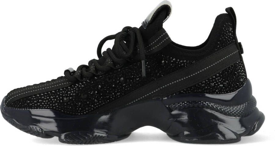 Steve Madden Maxilla-r Lage sneakers Dames Zwart