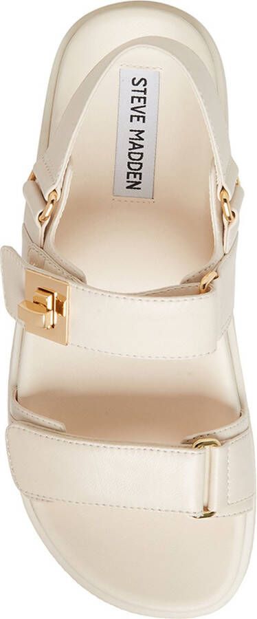 Steve Madden Leren sandalen met labelapplicatie model 'MONA' - Foto 6