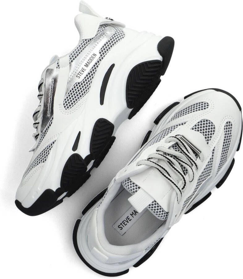 Steve Madden Possession Lage sneakers Dames Wit