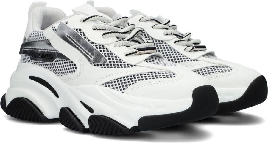 Steve Madden Possession Lage sneakers Dames Wit