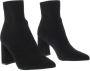 STEVE MADDEN Purify Bootie Zwart Suede Enkellaars met hak Dames - Thumbnail 6