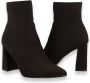 STEVE MADDEN Purify Bootie Zwart Suede Enkellaars met hak Dames - Thumbnail 12