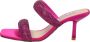Steve Madden Top Notch muiltjes met strass roze - Thumbnail 8