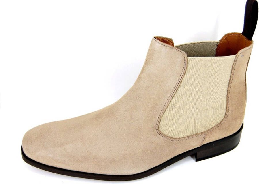 Stravers Grote Maten Schoenen Stravers Beige Chelsea Boots Heren Grote Maten Nette Enkellaarzen
