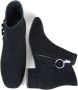 Stravers Grote Maten Schoenen Stravers Enkellaarsjes met Lage Hak Zwart Grote Maten Korte Laarsjes - Thumbnail 4
