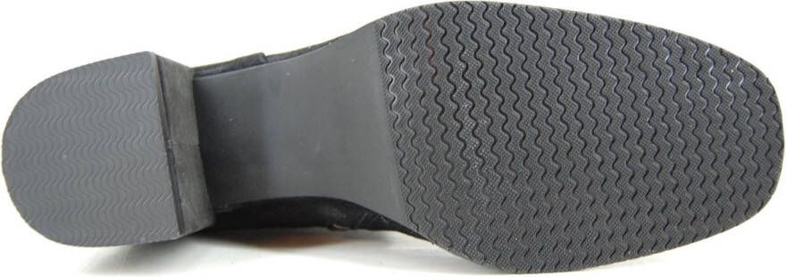 Stravers Grote Maten Schoenen Stravers Enkellaarsjes met Lage Hak Zwart Grote Maten Korte Laarsjes