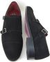 Stravers Grote Maten Schoenen Stravers Gespschoenen Zwart Suede Grote Maten Herenschoenen met Gesp - Thumbnail 5