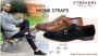 Stravers Grote Maten Schoenen Stravers Gespschoenen Zwart Suede Grote Maten Herenschoenen met Gesp - Thumbnail 9