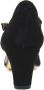 Stravers Grote Maten Schoenen Stravers Pumps met T-Bandje Zwart Suede Grote Maten Damesschoenen - Thumbnail 4