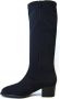 Stravers Grote Maten Schoenen Stravers Stretch Lange Laarzen Zwart Lage Hak. Grote Maten Elastische Laarzen - Thumbnail 15