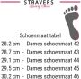Stravers Grote Maten Schoenen Stravers zachte zwarte leren pumps met stabiele hak grote maten - Thumbnail 4
