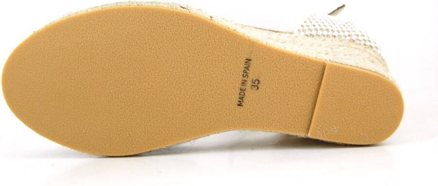 Stravers Grote Maten Schoenen Stravers Zwarte Espadrilles met Sleehak Grote Maten Sleehakken