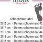 Stravers Grote Maten Schoenen Stravers Zwarte T-band Pumps Damesschoenen Grote Maten - Thumbnail 2