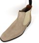 Stravers Kleine Maten Schoenen Stravers Beige Chelsea Boots Heren Kleine Maten Nette Enkellaarzen - Thumbnail 4