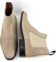 Stravers Kleine Maten Schoenen Stravers Beige Chelsea Boots Heren Kleine Maten Nette Enkellaarzen - Thumbnail 5