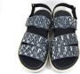 Stravers Kleine Maten Schoenen Stravers Comfortabele Raffia Look Sandalen Uitneembaar Voetbed Kleine Maten Zwarte Leren Sandalen - Thumbnail 7