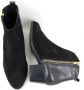 Stravers Kleine Maten Schoenen Stravers Enkellaarzen met Lage Hak Zwart Kleine Maten Korte Dames Laarsjes - Thumbnail 3
