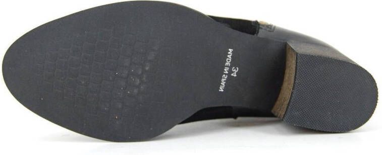 Stravers Kleine Maten Schoenen Stravers Enkellaarzen met Lage Hak Zwart Kleine Maten Korte Dames Laarsjes