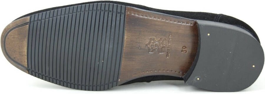 Stravers Kleine Maten Schoenen Stravers Instappers met Kwastjes Heren Kleine Maten Tassel Loafers Zwart