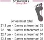 Stravers Kleine Maten Schoenen Stravers Pumps met Bandje Zwart Leer. Kleine Maten T-band Tussenhakken - Thumbnail 2