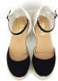 Stravers Kleine Maten Schoenen Stravers Zwarte Espadrilles met Sleehak Kleine Dames Maten Sleehakken - Thumbnail 5