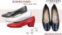 Stravers Kleine Maten Schoenen Stravers Witte Pumps met Lage Hak Grote Maten Trouwschoenen - Thumbnail 4