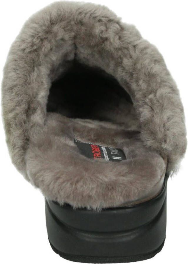 Strober GABY~72081H~~~~~~~~~~~~~~~~~~~ Dames pantoffelsPopulaire damesschoenen Pantoffel Taupe - Foto 3