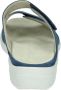 Strober HANNA~74003H~~~~~~~~~~~~~~~~~~ Dames slippers Blauw - Thumbnail 2