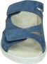 Strober HANNA~74003H~~~~~~~~~~~~~~~~~~ Dames slippers Blauw - Thumbnail 3