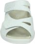 Strober HANNA 74003H Volwassenen Dames slippers Wit beige - Thumbnail 3