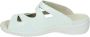 Strober HANNA~74003H~~~~~~~~~~~~~~~~~~ Dames slippers Wit beige - Thumbnail 4