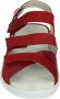 Strober HEDWIG 74023K Volwassenen Dames slippers Kleur Rood - Thumbnail 2