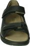 Strober MICRO~86025H~~~~~~~~~~~~~~~~~~ Heren sandalen Zwart - Thumbnail 3