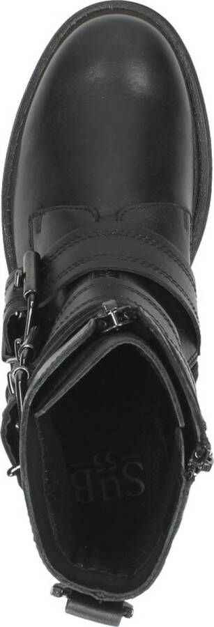 Sub55 Biker boots Enkellaarsjes Plat zwart - Foto 4