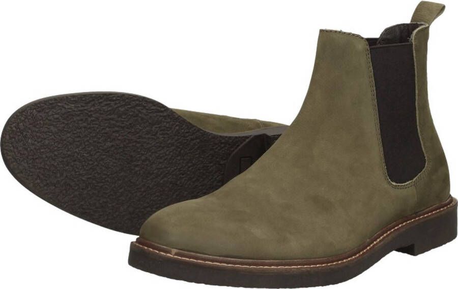 Sub55 Chelsea boots Enkellaarzen groen