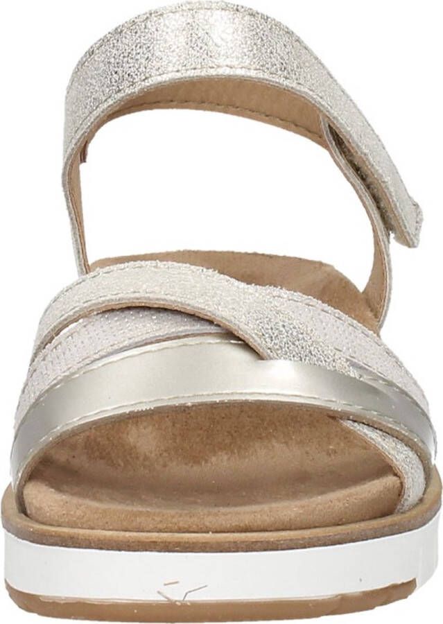 Sub55 Comfort Collection Romi 22 Sandalen Plat goudkleur - Foto 3