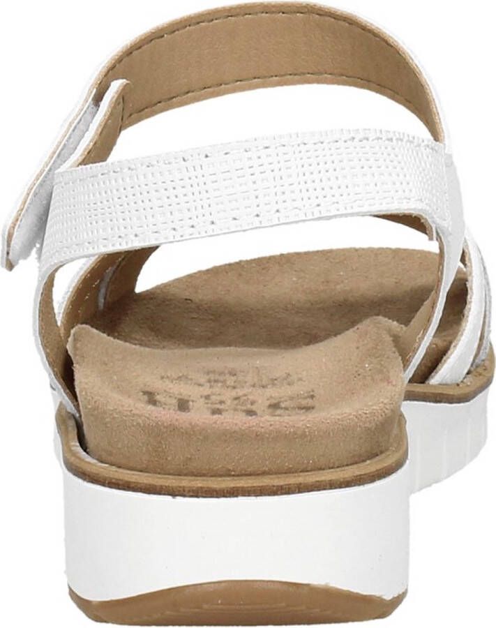 SUB55 Comfort Collection Romi 22 Sandalen Plat wit
