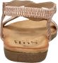 Sub55 Comfortabel Sandalen Plat Champagne - Thumbnail 7