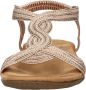 Sub55 Comfortabel Sandalen Plat Champagne - Thumbnail 10